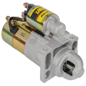 JEGS 10044 OEM-style starter for GM LS engines with cast aluminum nose cone