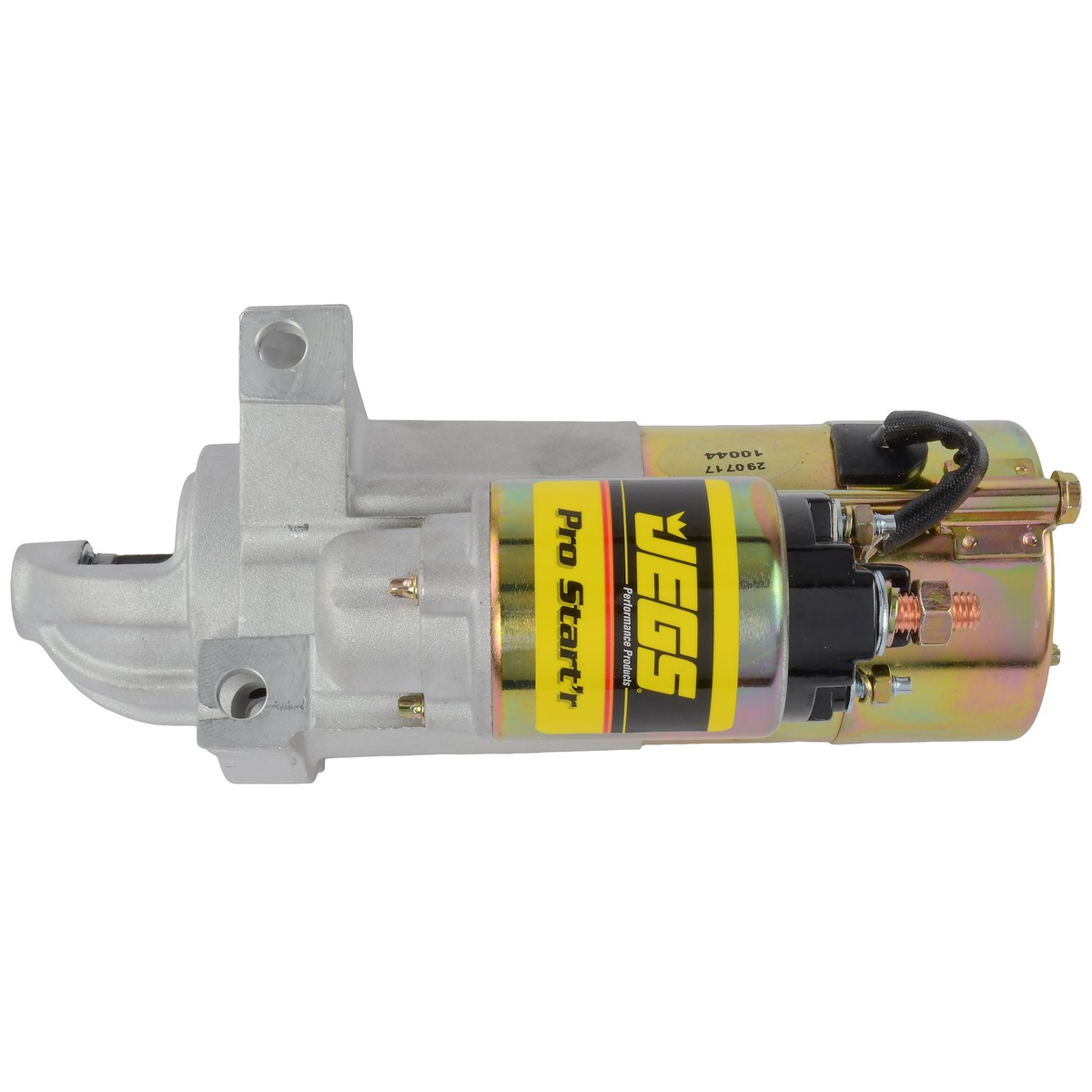 JEGS 10044 LS starter side profile showing solenoid